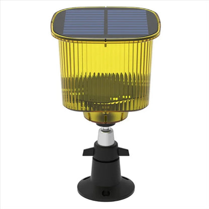 Motion Sensor Bird Repeller with 110dB Alarm and Strobe Light