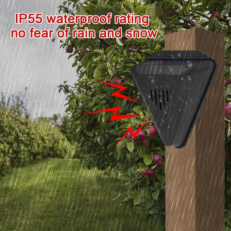 Predator Sound Bird Repeller with Solar Panel and Auto Dawn Activation