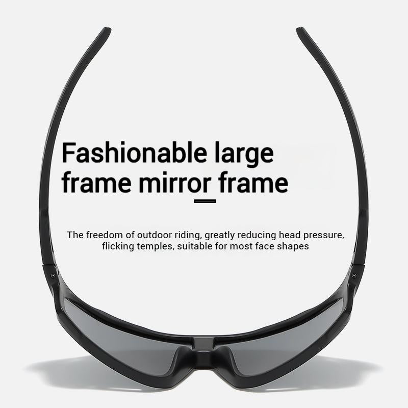 Photochromic Sports Sunglasses with UV Protection and Gray Tint, Unisex All Vera Mart