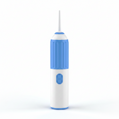 Electric Ear Wax Suction Tool with Silicone Tip and Ergonomic Handle, 60-Minute Battery