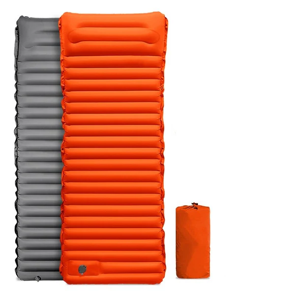 Inflatable Camping Mattress with Built In Foot Pump and Waterproof Fabric
