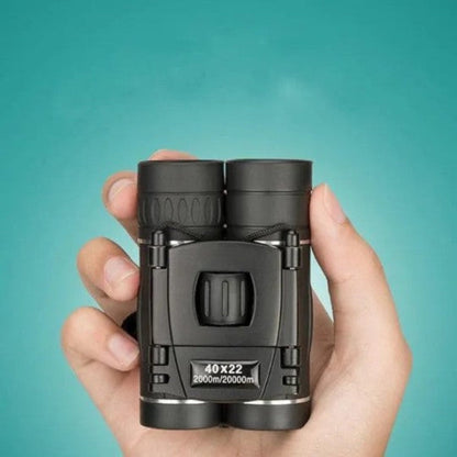 Binoculars with 40x Magnification and Foldable Frame for Long Distance Viewing