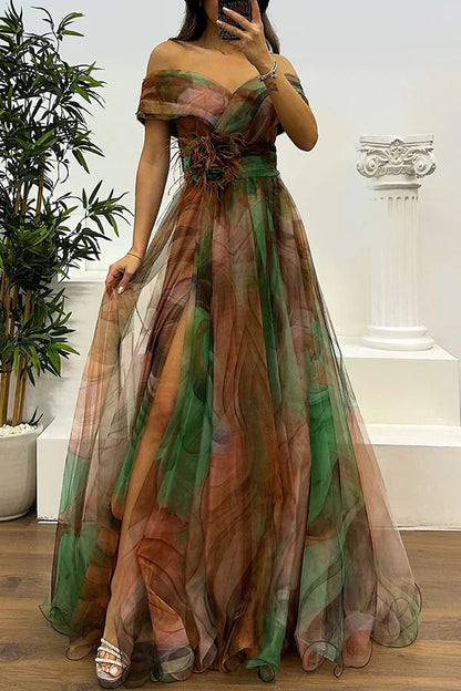 Willow Boat Neck Maxi
