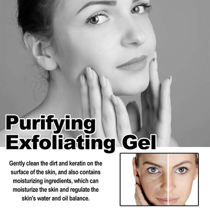 Exfoliating Gel with Sodium Hyaluronate and Vitamin C, Cherry Blossom Extract