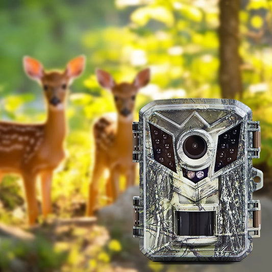 Motion Sensor Trail Camera with 16MP Photos and Infrared Night Vision, 32.8ft Detection