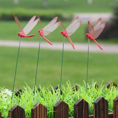 Dragonfly Clip with Metal Fastener and 3D Printed Wings for Mosquito Deterrence