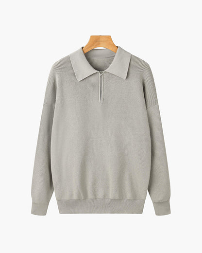 Taebaek Half Zip Polo Shirt