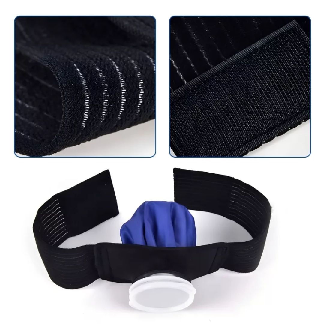 Reusable Hot and Cold Therapy Pack with Flexible Gel and Insulated Design