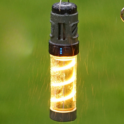 Heated Mosquito Repellent Lamp with Dual Lighting and 30-Hour Battery