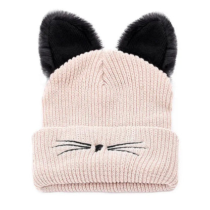 Mira Purr Knit Beanie