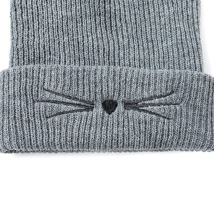 Mira Purr Knit Beanie