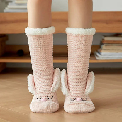 CuddleBun Fluffy Home Socks