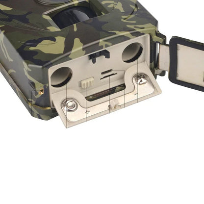 Trail Camera with 12MP Photo Capture and 26 Infrared LEDs, 49.2ft Night Vision