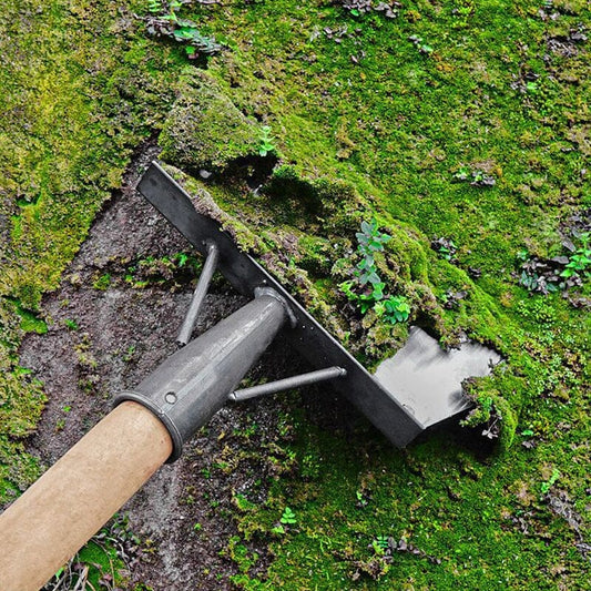 Adjustable Cleaning Shovel with Three-Mode Head and Saw Blade Steel