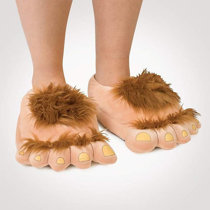 Furry Monster Adventure Slippers