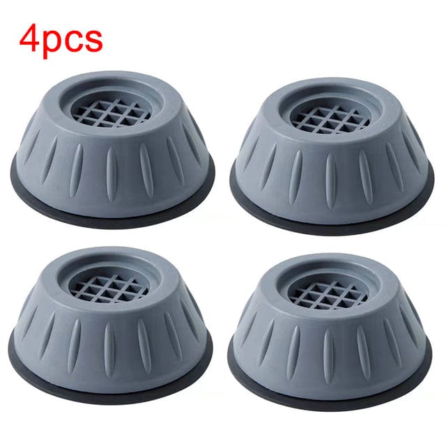 Rubber Anti-Vibration Feet for Washing Machines with Universal Appliance Fit