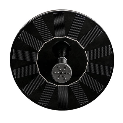 Floating Solar Fountain Pump with Interchangeable Spray Heads for Ponds and Birdbaths