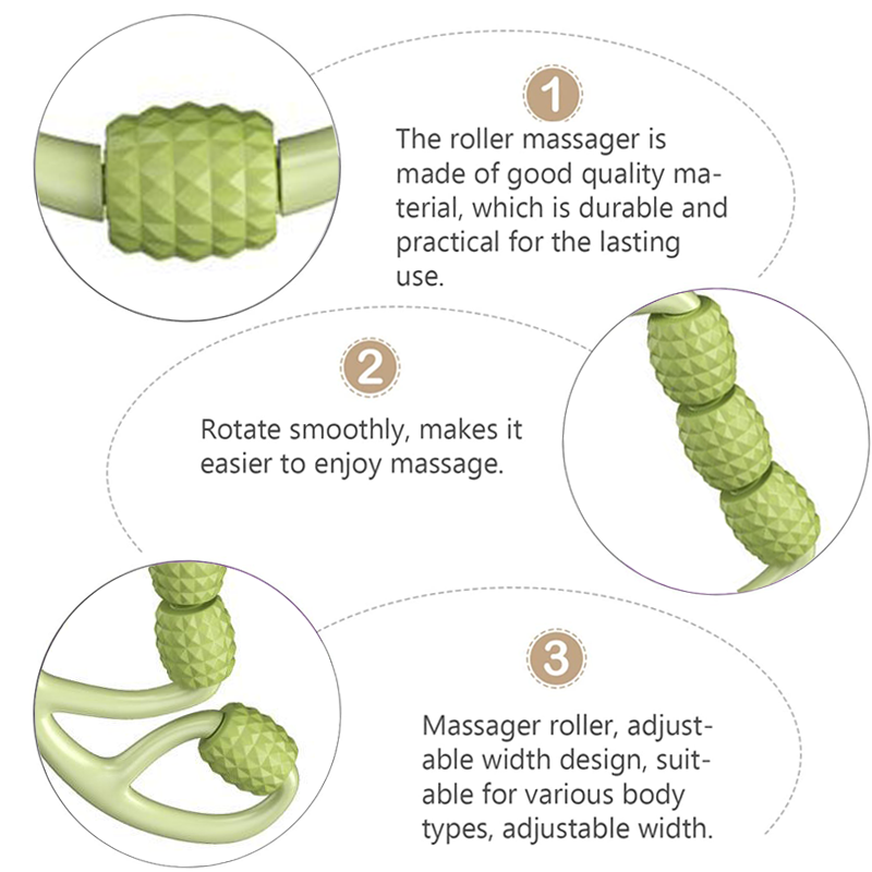Leg Compression Massager with Twelve Massage Points and Sequential Wave Motion