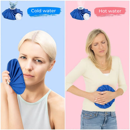 Reusable Hot and Cold Therapy Pack with Flexible Gel and Insulated Design