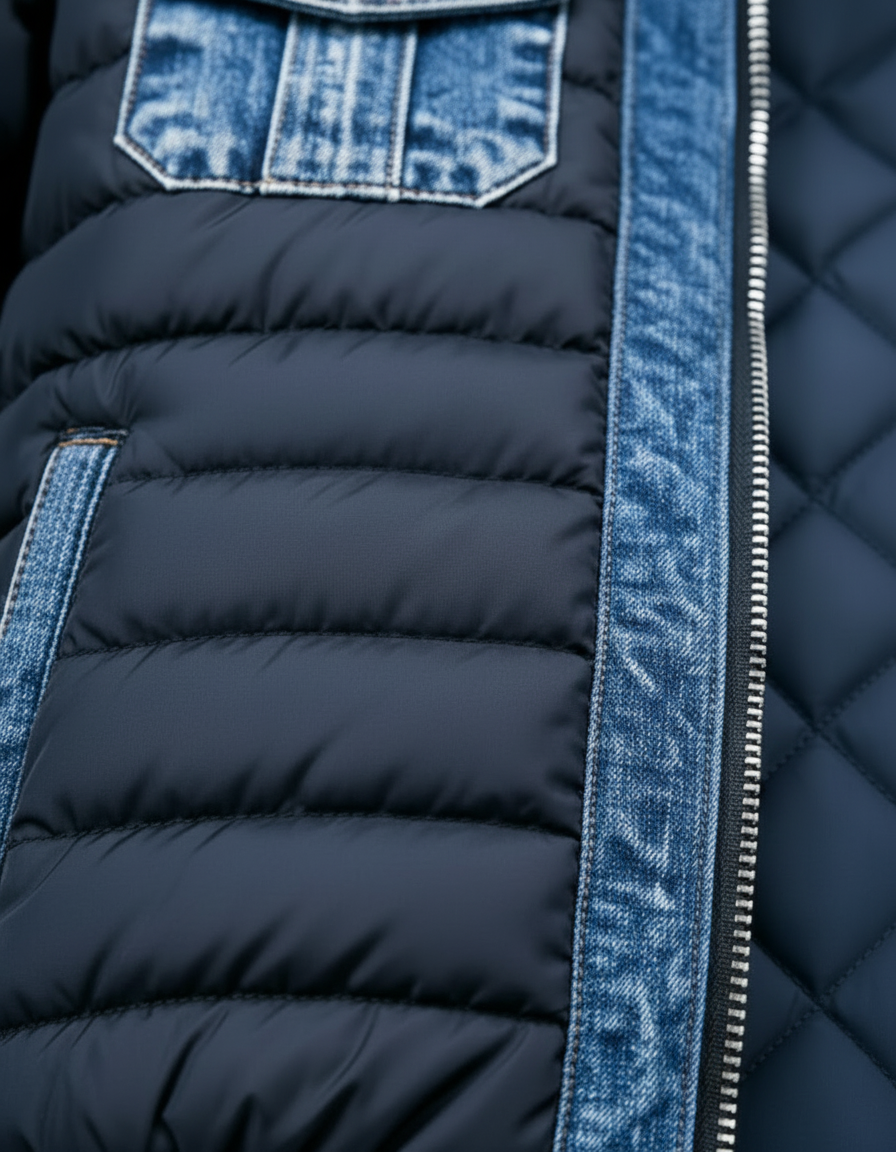 Fletcher | Hybrid Quilted Denim Jacket