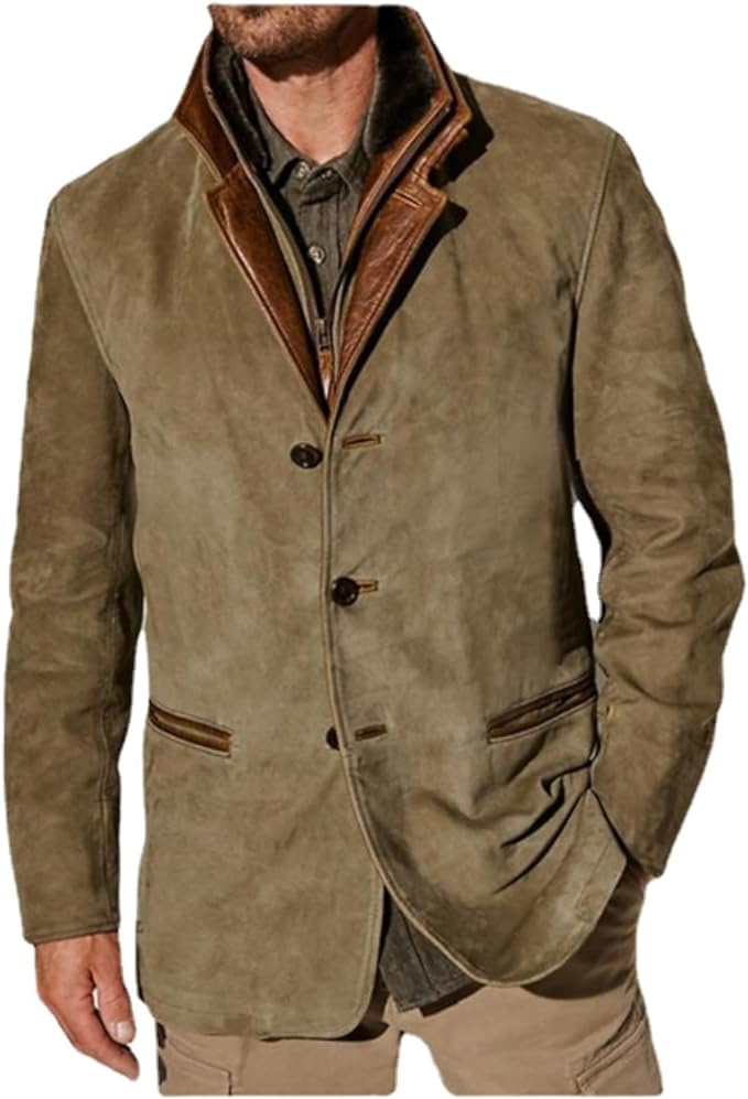 Palermo Leather Button-Up Jacket
