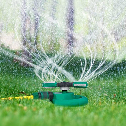 Rotating Yard Sprinkler with 36 Adjustable Nozzles and 49 Foot Coverage