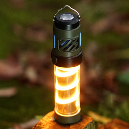 Heated Mosquito Repellent Lamp with Dual Lighting and 30-Hour Battery