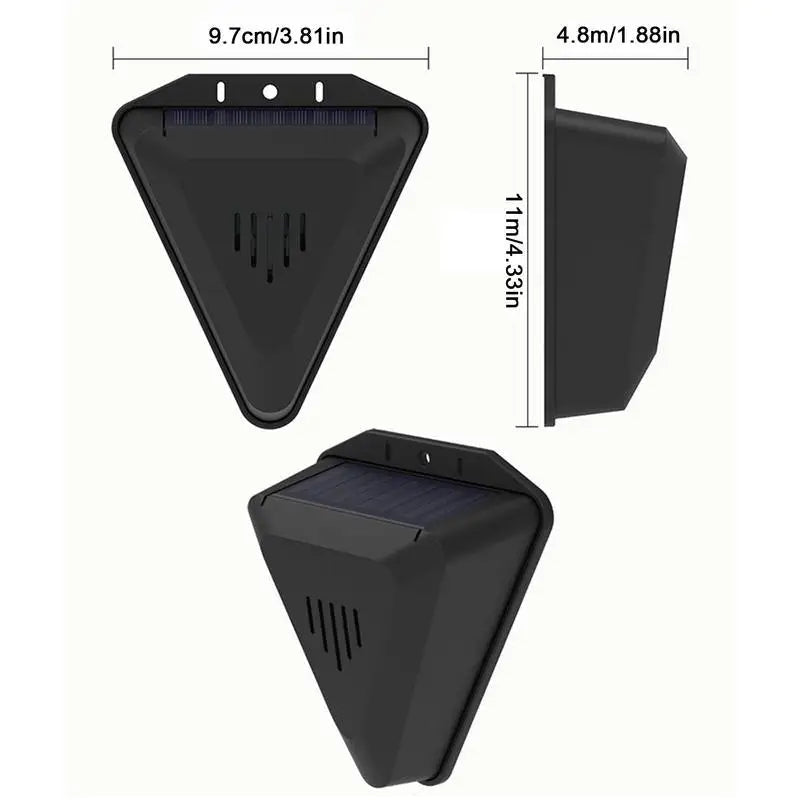 Predator Sound Bird Repeller with Solar Panel and Auto Dawn Activation