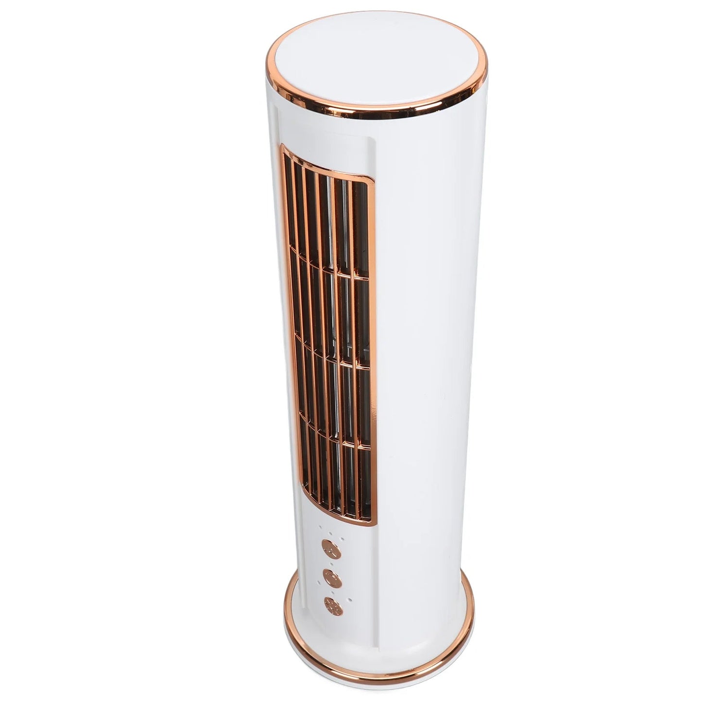 Rechargeable Bladeless Tower Fan with Oscillation and Remote Control