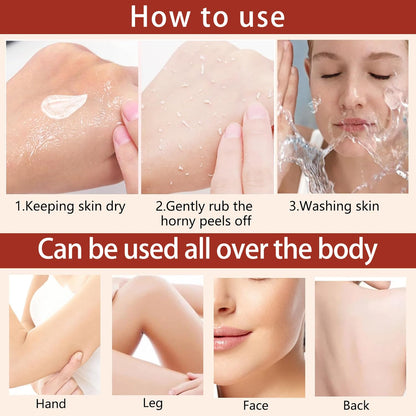 Exfoliating Gel with Sodium Hyaluronate and Vitamin C, Cherry Blossom Extract