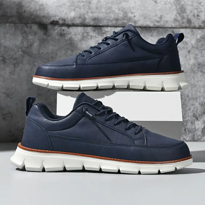 Oslo Orthopedic Leather Sneakers