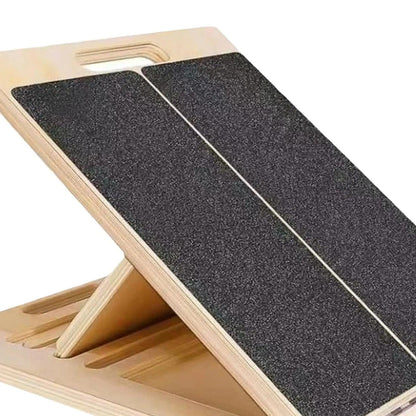 Calf Stretcher Slant Board with Adjustable Incline and Textured Grip Surface
