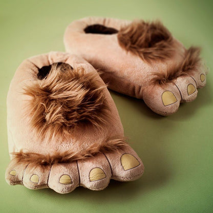 Furry Monster Adventure Slippers