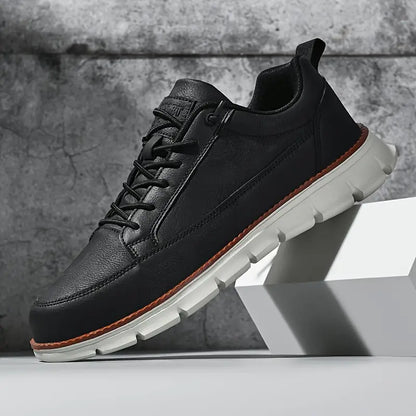 Oslo Orthopedic Leather Sneakers