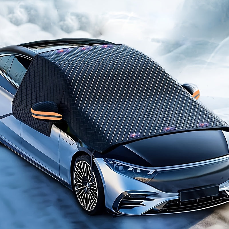 Magnetic Snow Cover for Car Windshield