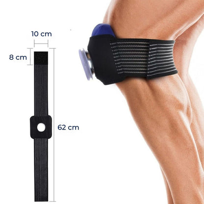 Reusable Hot and Cold Therapy Pack with Flexible Gel and Insulated Design