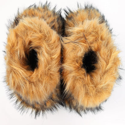 Furry Snow Boots - Knee High