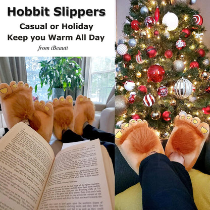 Furry Monster Adventure Slippers