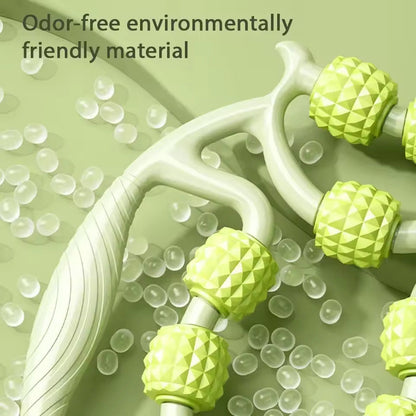 Leg Compression Massager with Twelve Massage Points and Sequential Wave Motion