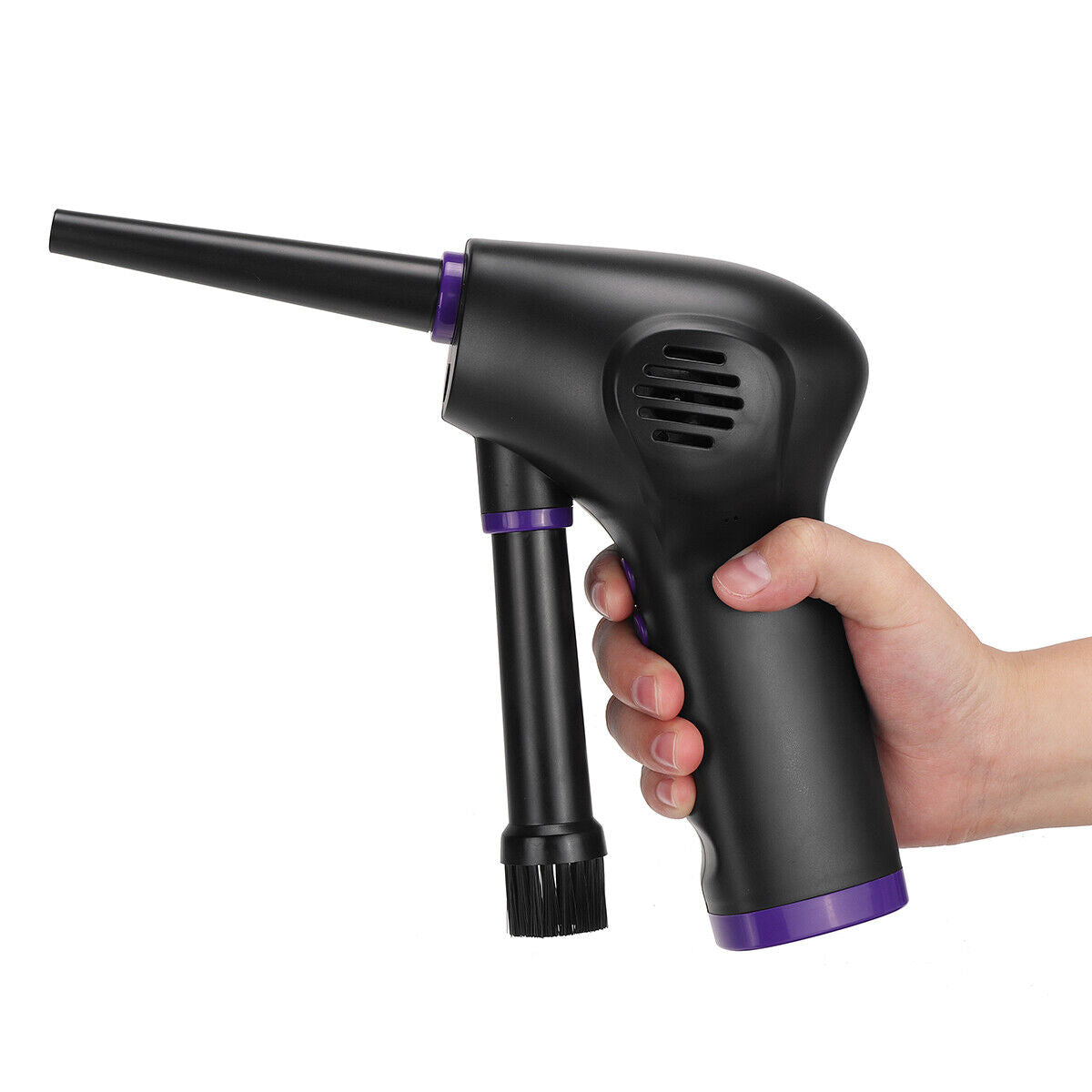 Rechargeable Air Duster with Precision Nozzles Attachments and 15000mAh Battery