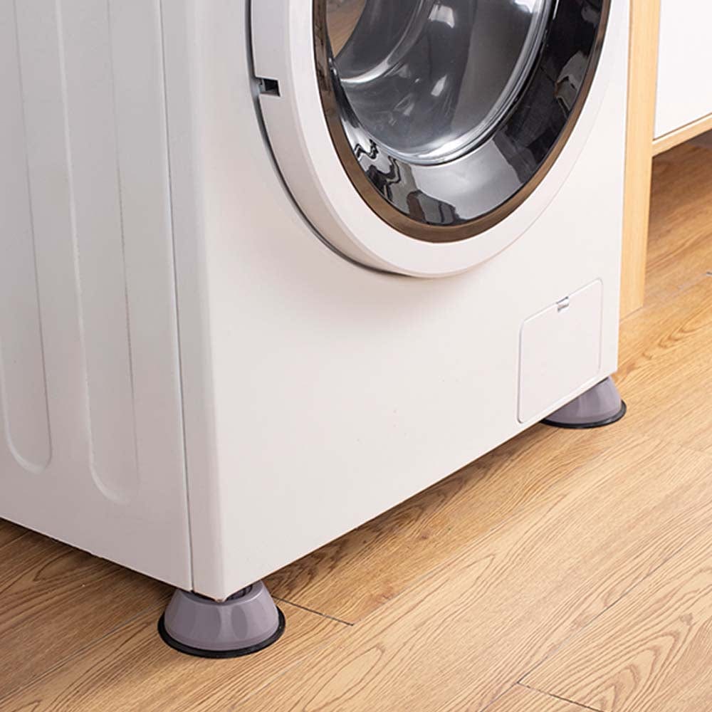 Rubber Anti-Vibration Feet for Washing Machines with Universal Appliance Fit