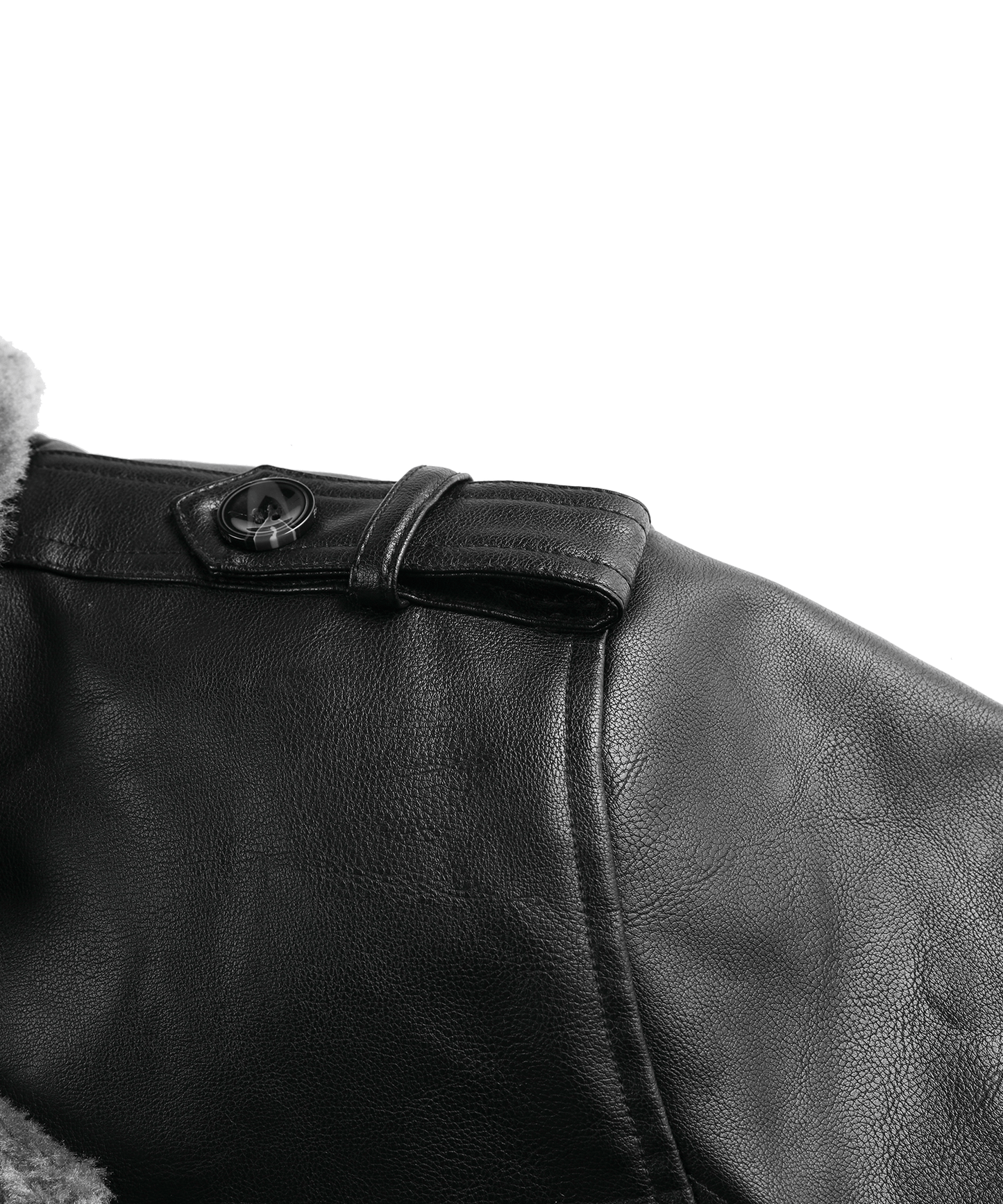 Arcticon PU Leather Winter Coat