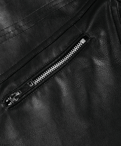 Arcticon PU Leather Winter Coat