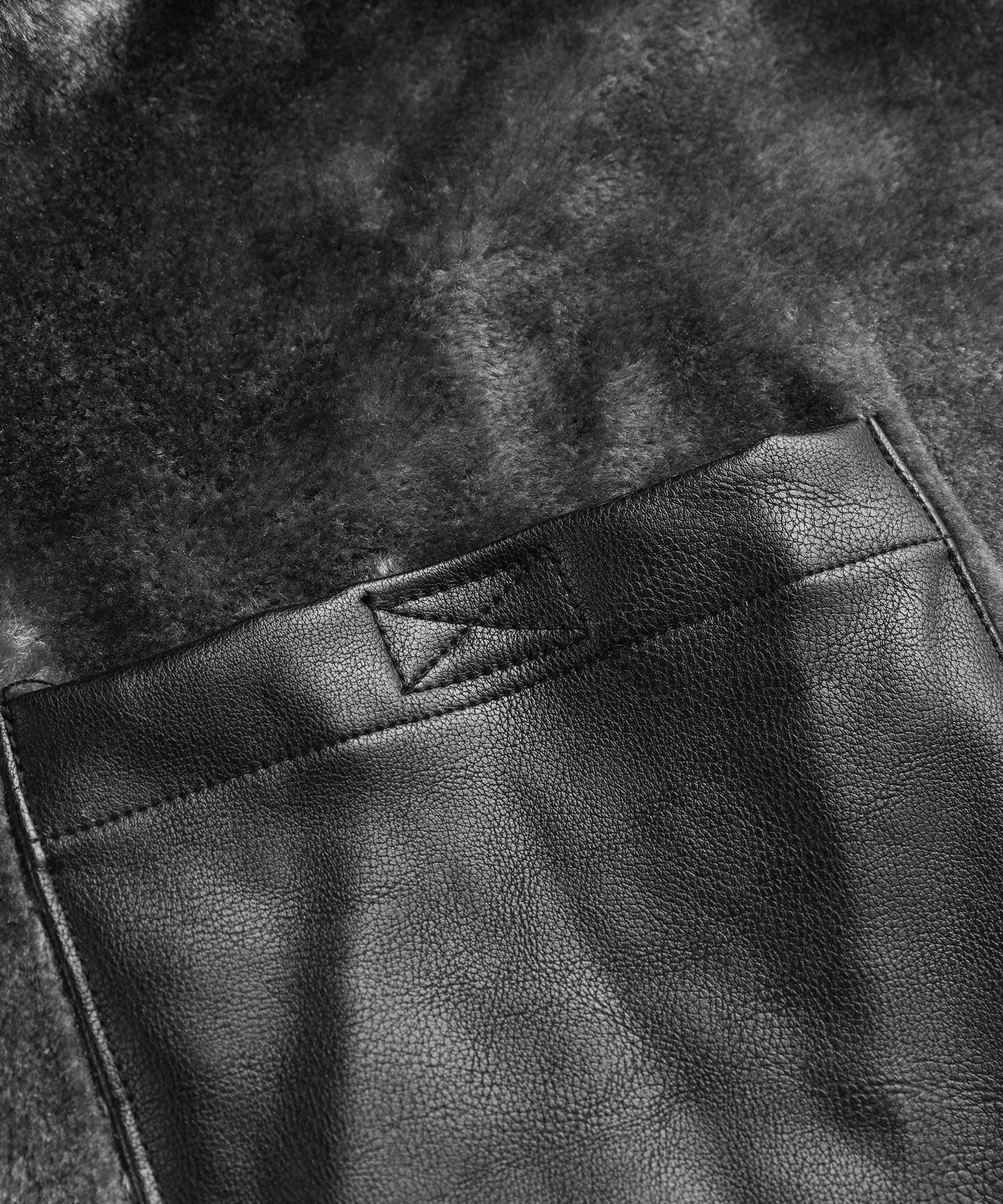 Arcticon PU Leather Winter Coat