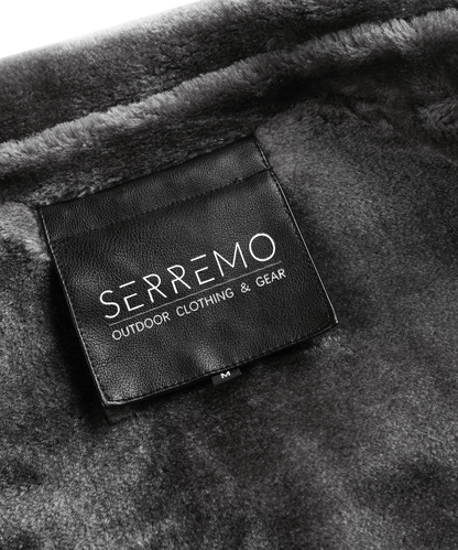 Arcticon PU Leather Winter Coat