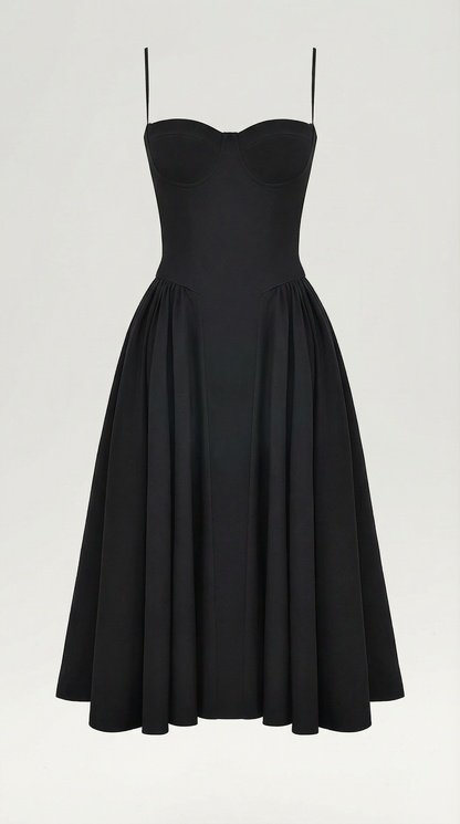 Odette Korset Midi Kjole