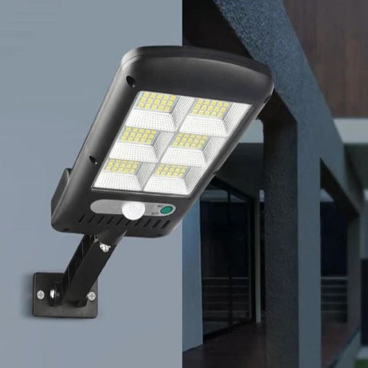 Solar Garden Light with Motion Sensor and Remote Control, 6000K Cool White
