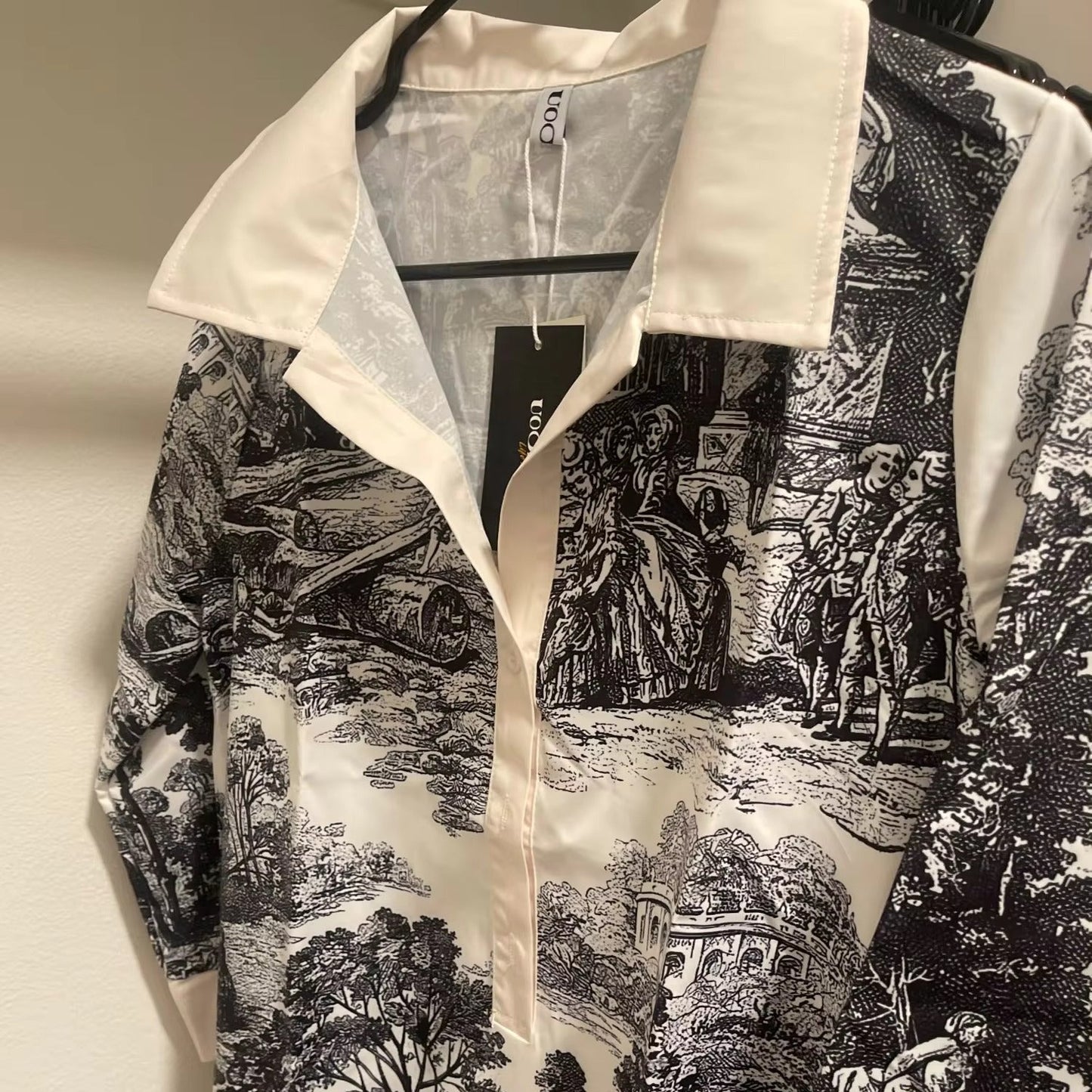 Aria Toile Tunic Dress