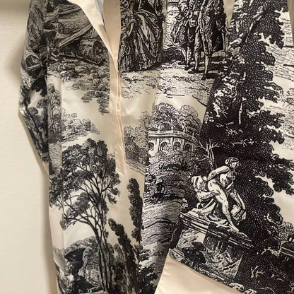 Aria Toile Tunic Dress