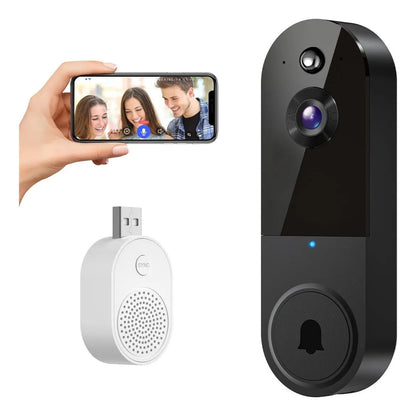 Wireless Video Doorbell Camera  1080P AI Human Detection - Product showcase